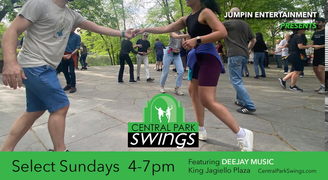 Central Park Swings now every Sunday